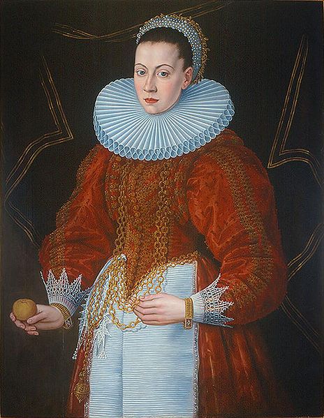 Anton Moller Portrait of a Gdaesk female patrician